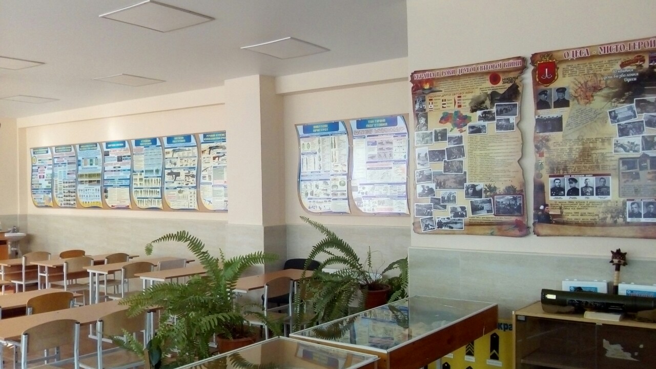 Оформлення кабінета Захист Вітчизни