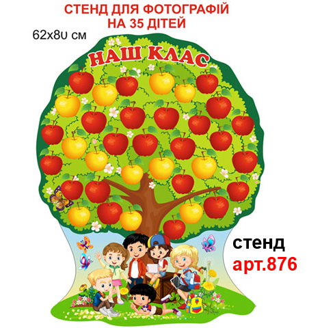 Стенд для фотографій Наш клас